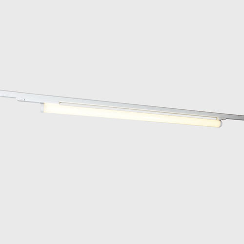 Spot de trilho em policarbonato - IRIS HORIZONTAL 230V TRACK - Brilumen - de LED / linear / cilíndrico