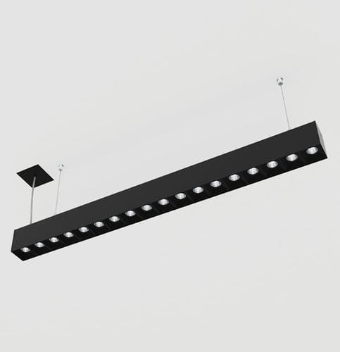 Luminária técnica pendente - ORIS PLUS EFFICIENCY LOW GLARE - Brilumen - de LED / linear / IP40