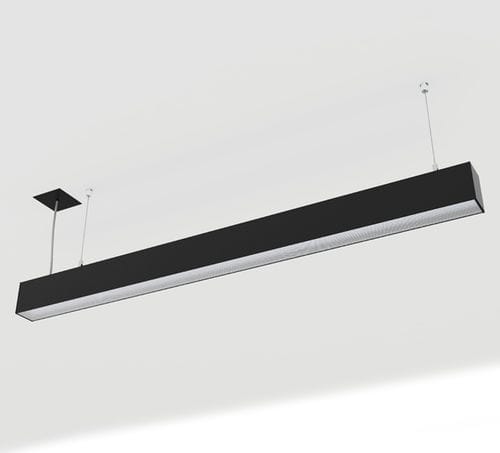 Luminária técnica pendente - ORIS PLUS EFFICIENCY MICROPRISMATIC - Brilumen - de LED / linear / IP40