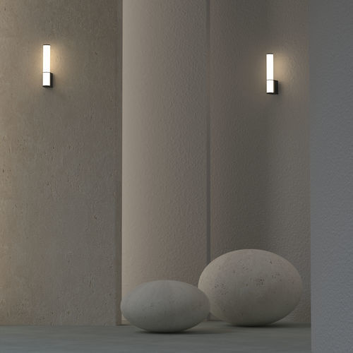 Arandela contemporânea - IRIS S 360° - Brilumen - para ambiente interno / em alumínio laqueado / em alumínio extrudado