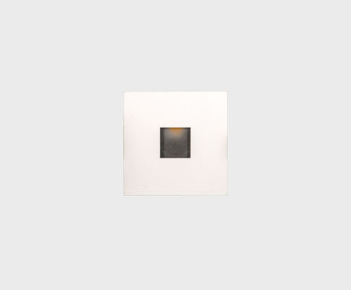 Arandela contemporânea - FROST - Brilumen - para sinalização / em alumínio / quadrada
