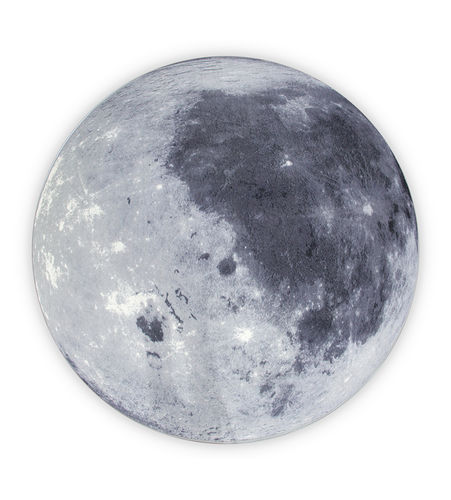 Tapete contemporâneo - MOON  - Circu - estampado / em poliamida / redondo