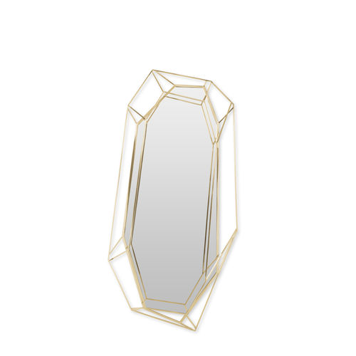 Espelho de parede - DIAMOND BIG - Essential Home - de design original / em latão polido / em latão