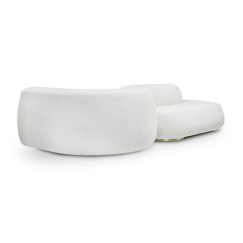 Sofá contemporâneo - KAY  - Essential Home - em veludo / com braços / cor personalizável