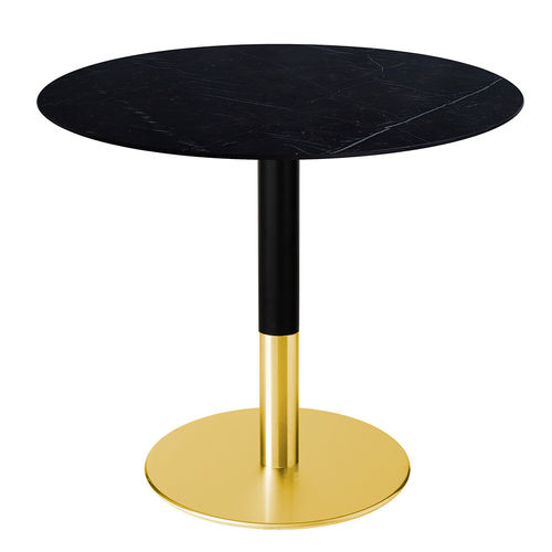 Mesa contemporânea - SLIM-BI - Vela Arredamenti - em ferro fundido / com base em ferro fundido / retangular