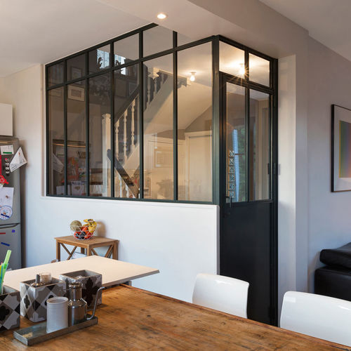 Divisória fixa - LOFT - Verrieres Turpin Longueville - com vidro / da linha residencial