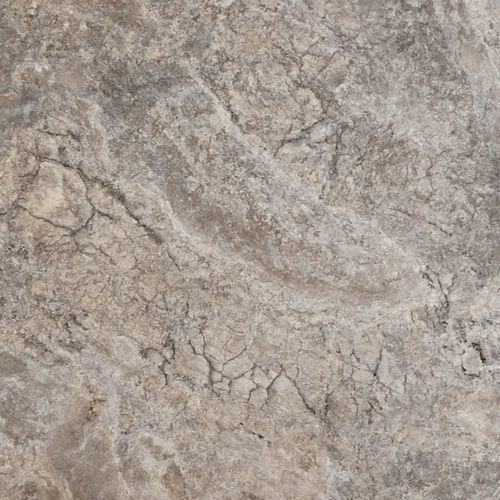 Placa de pedra em mármore travertino - Silver Travertine 101 - Efesus Stone - para piso / para parede / para ambiente interno