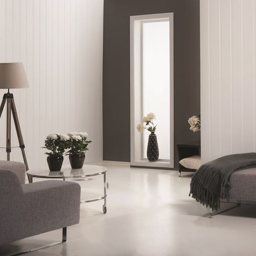 Painel decorativo para construção - PERLE - Huntonit - de parede / de alta resistência / sustentável
