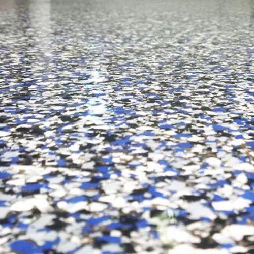 Revestimento de piso de resina - FLAKE - Flash concrete - residencial / para o setor terciário / outros formatos