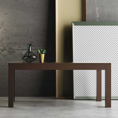 Mesa de jantar contemporânea - BRIDGE - imperial-line - em carvalho / retangular / quadrada