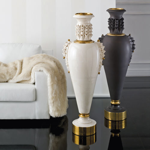 Vaso contemporâneo - VS67/B - Sigma L2 - em cerâmica esmaltada / feito à mão