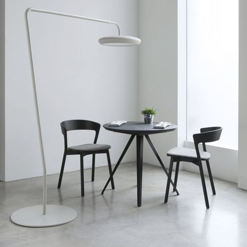Mesa de lanchonete contemporânea - AKY CONTRACT MET 0098-3 - Traba' - em HPL / em faia / em madeira de freixo