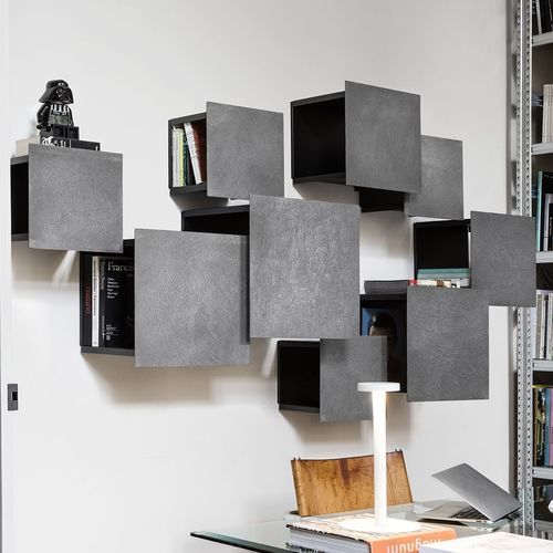 Estante de parede - DPI - Mogg - modular / contemporânea / em metal pintado