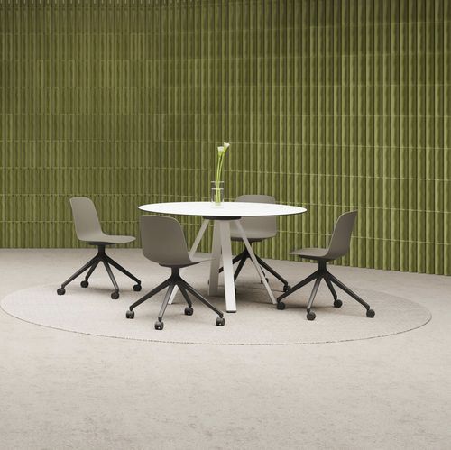 Cadeira de escritório contemporânea - LORIA - vank - para ambiente interno / em material plástico / com base em plástico