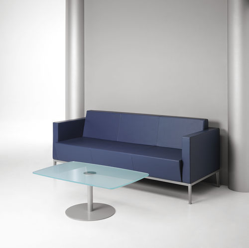 Sofá contemporâneo - XILON - TALIN SRL - em tecido / estofado / bege