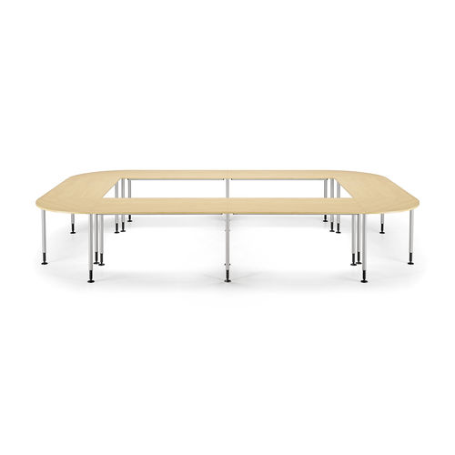 Mesa para treinamento contemporânea - SYSTEM - TALIN SRL - em MDF / em faia / em metal pintado