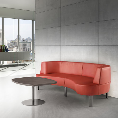 Mesa de centro contemporânea - ZEN - TALIN SRL - em MDF / em faia / metálica