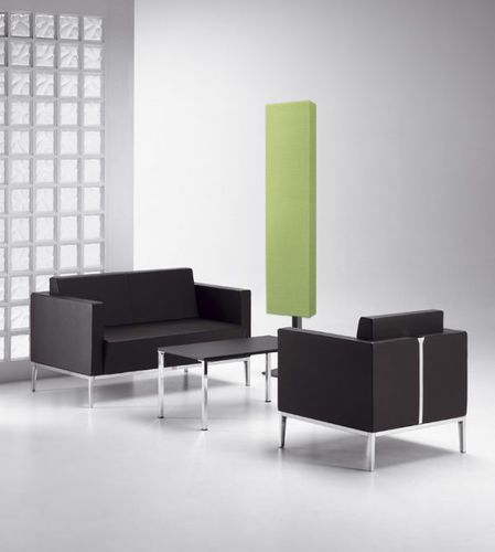 Painel acústico com rodízios - AS MOVABLE - TALIN SRL - em poliéster / Trevira CS® / retangular