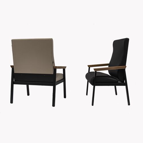 Poltrona de descanso contemporânea - CUDDLE - TALIN SRL - em couro / em couro sintético / em tecido
