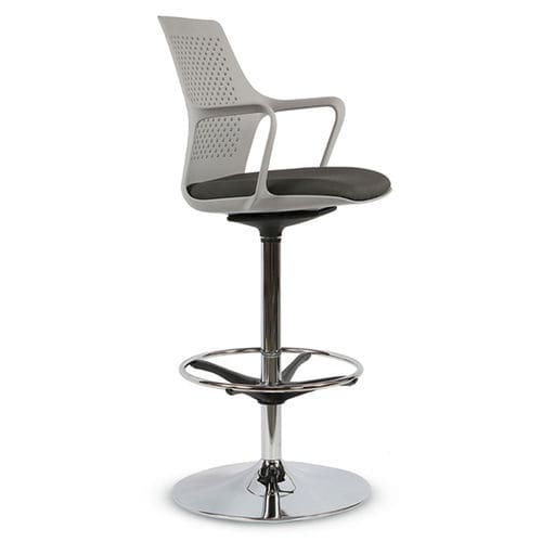 Banqueta de escritório contemporânea - JOY - TALIN SRL - em tecido / em polipropileno / com base metálica
