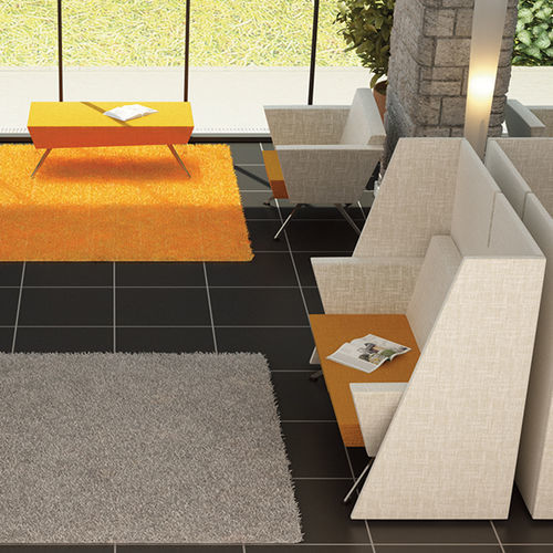 Sofá contemporâneo - CORNER - TALIN SRL - em tecido / em couro / estofado