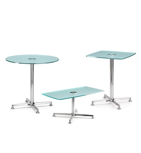 Mesa de lanchonete contemporânea - CUROS - TALIN SRL - em faia / em MDF / metálica
