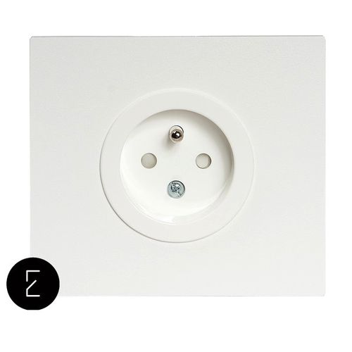 Tomada elétrica - ECOOME Interrupteurs et prises design - dupla / tripla / de embutir
