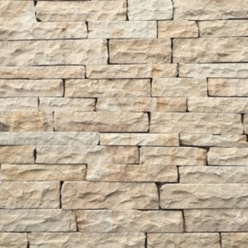 Revestimento de parede em pedra - LEDGESTONE : ALASKAN IVORY - Asian Stones - para área externa / texturizado / decorativo