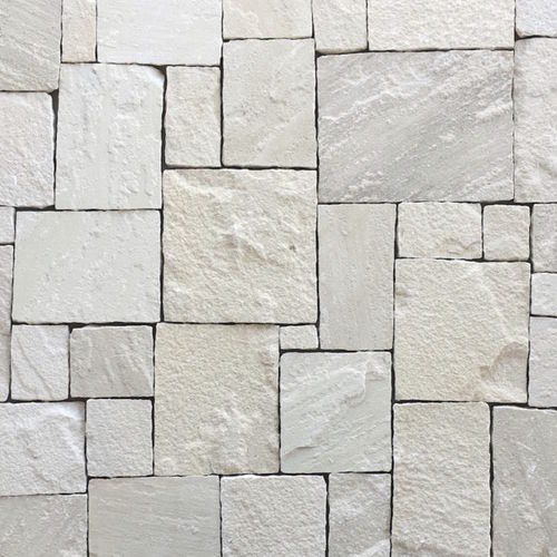 Folheado em pedra natural - CASTLESTONE : ALASKAN WHITE - Asian Stones