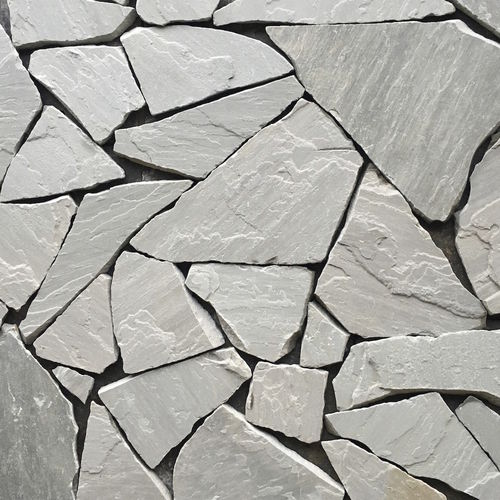 Folheado em pedra natural - FIELDSTONE : SMOKEY GREY - Asian Stones