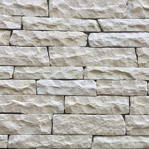 Folheado em pedra natural - LEDGESTONE : ALASKAN WHITE - Asian Stones