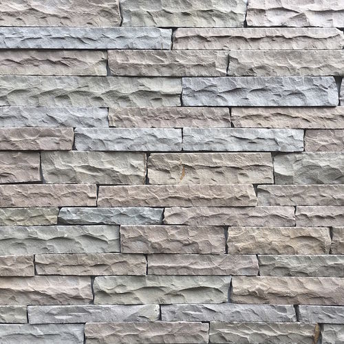Folheado em pedra natural - LEDGESTONE : OLIVE BROWN - Asian Stones