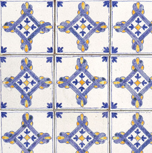 Placas de revestimento em terracota - BLU COBALTO : BVO9 - Ceramiche Militello art & design S.R.L - para ambiente interno / de parede / de piso