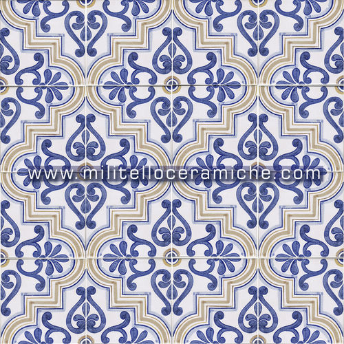 Placas de revestimento em cerâmica - B08 - Ceramiche Militello art & design S.R.L - com acabamento fosco / brilhante / para ambiente interno