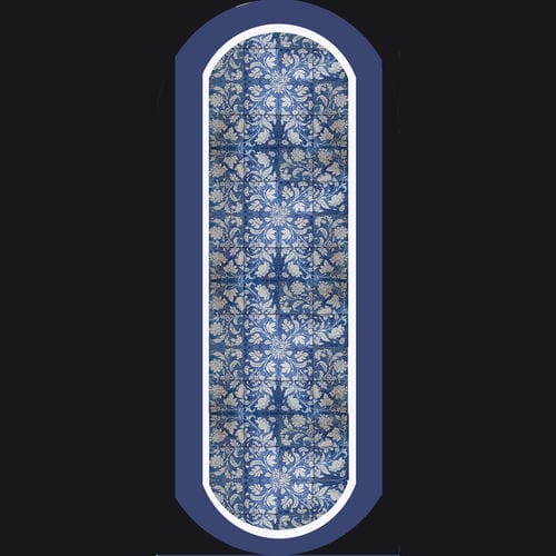 Mesa de jantar de design original - PERSONALIZZABILE - Ceramiche Militello art & design S.R.L - em cerâmica esmaltada / em pedra natural / com base em cerâmica