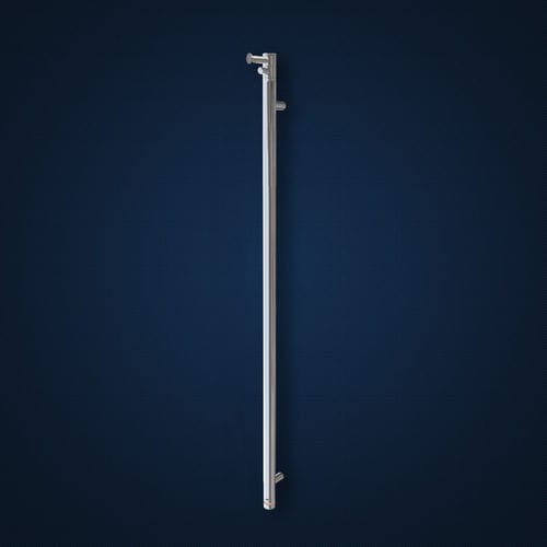 Toalheiro elétrico - RAY - MARIO DESIGN RADIATORS - contemporâneo / em aço inoxidável / de parede