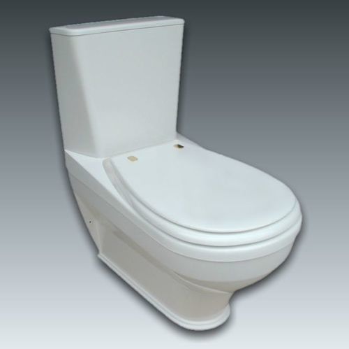 Vaso sanitário monobloco - SEAT 3 - WATERGAME COMPANY - de piso / em cerâmica / da linha residencial
