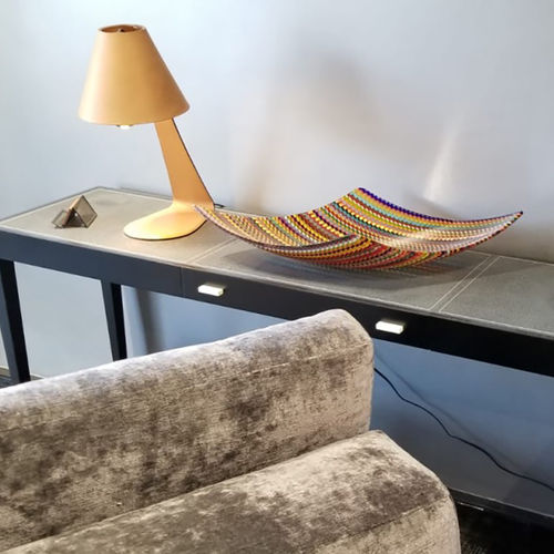 Centro de mesa em vidro de Murano - ROMBO MULTICOLOR - veveglass - para apartamento / para restaurante / para escritório
