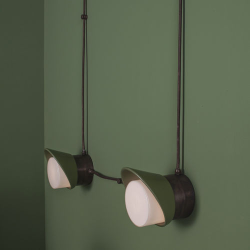 Arandela contemporânea - CHAPEAU - TOSCOT - para ambiente interno / para ambiente externo / em alumínio