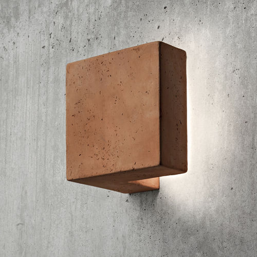 Arandela contemporânea - EDGE  - TOSCOT - para ambiente interno / em cerâmica / em PMMA