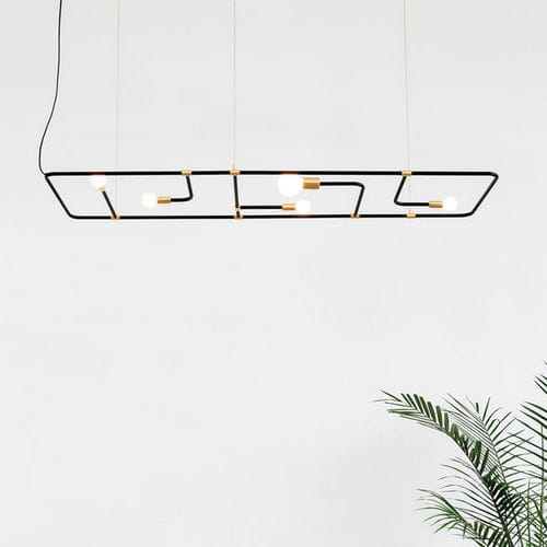 Luminária técnica pendente - BEAUBIEN - Lambert et Fils - de LED / retangular / IP20