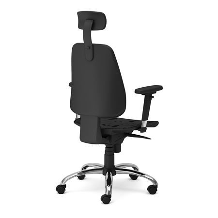 Poltronas de escritório contemporânea - LINEA VITO: KIT 093 VITO/CP01  - Brado S.P.A. - em tecido / com encosto para cabeça / com encosto alto