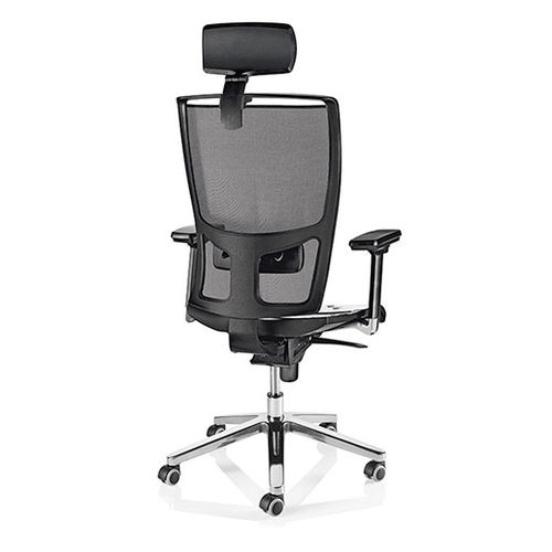 Poltronas de escritório contemporânea - LINEA ZOE EVOLVE - Brado S.P.A. - em tela / com encosto para cabeça / ajustável
