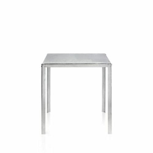 Mesa de estilo industrial - Hope  - PF Stile Srl - em aço / com base em aço / quadrada