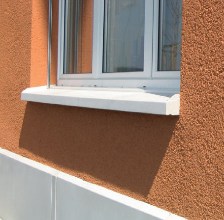 Parapeito em compósito - ECOMUR - Stahlton - para ambiente externo