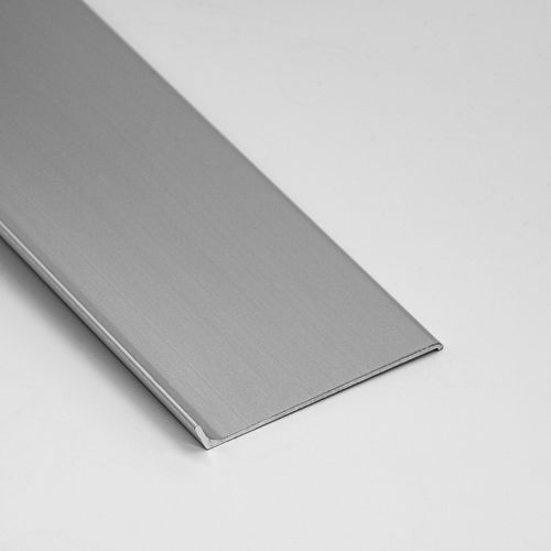 Rodapé branco - 80X12 - ALUMACER® - dourado / cinza / preto