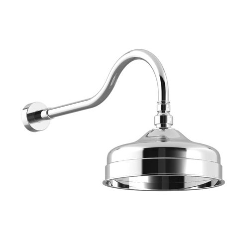Cabeça de chuveiro de parede - ELITE - Bruma - redonda / tipo chuva