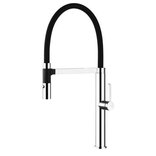 Misturador monocomando de bancada - 122 003 5CR - Bruma - em metal cromado / para cozinha / 1 furo