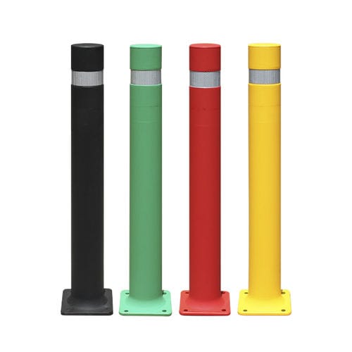 Frade balizador de proteção - A-FLEX PLACA Ø80/100 - Ado urban - flexível / em poliuretano / alto