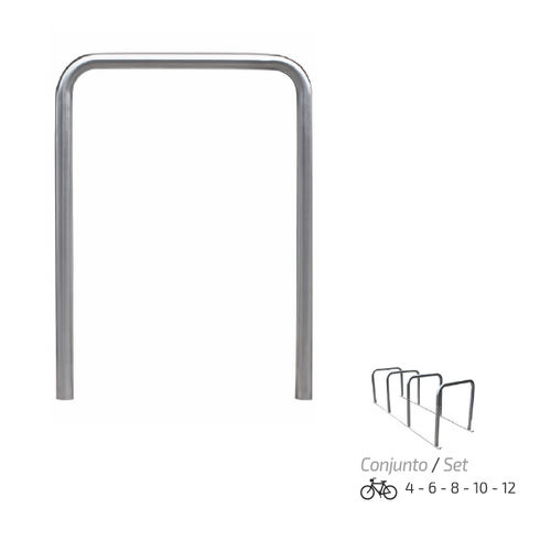 Bicicletário de piso - UNIVERSAL - Ado urban - para espaço público / metálico / da linha comercial